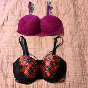 Bundle of 2 very sexy push-up bras